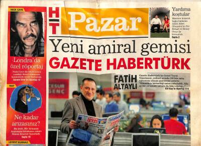 Haber Türk Gazetesi Pazar Eki 20 Eylül 2009 - Öğretim Üyesi Levent Kurnazın Küresel Isınmaya Karşı Öğrencilerine Tavsiyesi GZ116831 - 1