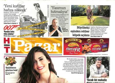 Haber Türk Gazetesi Pazar Eki 21 Eylül 2014 - Hayko Bağdat Hiçbir Ermeni Sadece Ermeni Değildir GZ105744 - 1