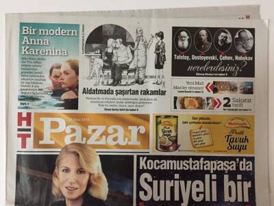 Haber Türk Gazetesi Pazar Eki 25 Ekim 2015 - Uzaya Çıkan İlk Suriyeli Muhammed Ahmet Faris GZ26866 - 1