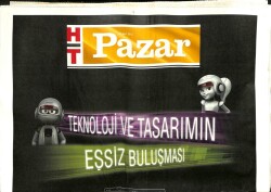 Haber Türk Gazetesi Pazar Eki 25 Mart 2012 - Kıvanç Tatlıtuğ,Kuzey Efsanesi GZ101029 - 1