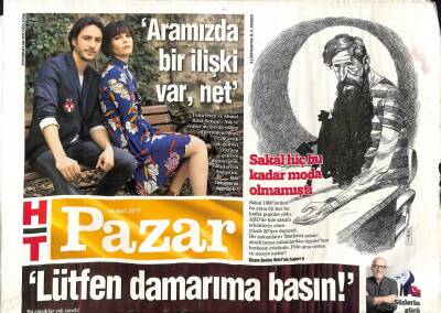 Haber Türk Gazetesi Pazar Eki 26 Mart 2017 - Sakal 1800lerden Bu Yana İlk Kez Bu Kadar Popüler Oldu GZ98981 - 1