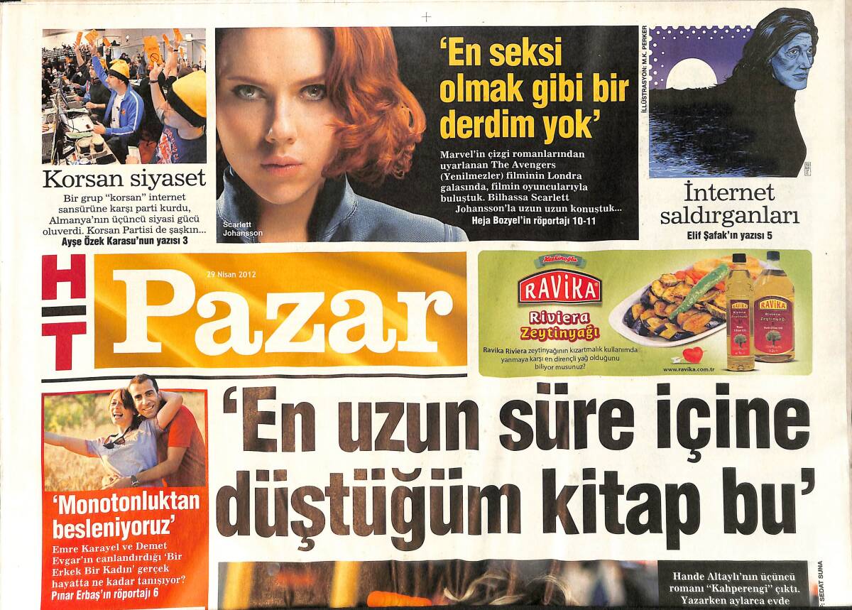 Haber Türk Gazetesi Pazar Eki 29 Nisan 2012 GZ158344 - 1