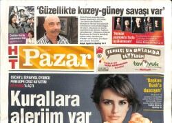 Haber Türk Gazetesi Pazar Eki 8 Aralık 2013 - Ahmet Kaya Modası ! - Helin Avşarın Röportajı GZ100153 - 2