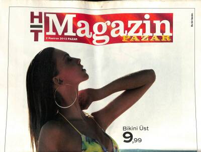 Haber Türk Gazetesi Pazar Magazin Eki 2 Haziran 2013 - Fanları Musleranın Sevgilisini Tehdit Ediyor GZ98883 - 1
