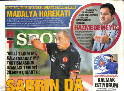 Haber Türk Gazetesi Spor Eki 10 Eylül 2013 - Brezilya İçin Saldır Türkiye GZ100777 - 2