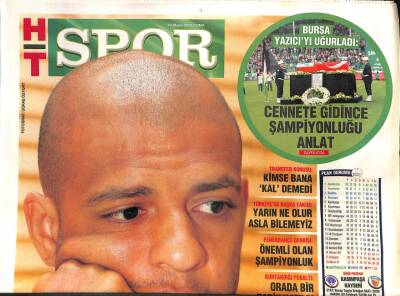 Haber Türk Gazetesi Spor Eki 10 Mayıs 2013 - Bursa Yazıcıyı Uğurladı Cennete Gidince Şampiyonluğu Anlat GZ100626 - 1