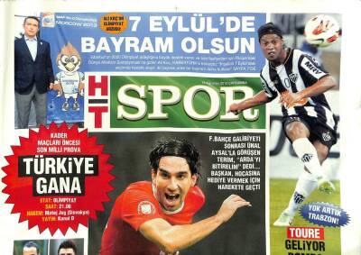 Haber Türk Gazetesi Spor Eki 14 Ağustos 2013 - Süper Jest Arda GZ101227 - 2