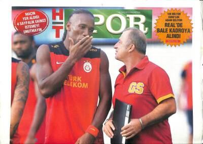 Haber Türk Gazetesi Spor Eki 16 Eylül 2013 - Sahne Senin Drogba GZ104805 - 1