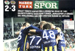 Haber Türk Gazetesi Spor Eki 17 Ocak 2013 - Kupa Baronu GZ101226 - 1
