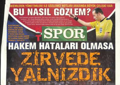 Haber Türk Gazetesi Spor Eki 2 Kasım 2015 - Turkish Airlines Opena Victor Dubuisson Damgası GZ124880 - 1