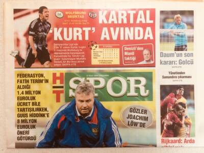 Haber Türk Gazetesi Spor Eki 21 Ekim 2009 - Kartal Kurt Avında GZ40164 - 1