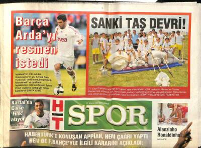 Haber Türk Gazetesi Spor Eki 21 Mayıs 2009 - Barça Arda Turanı Resmen İstedi GZ109181 - 1