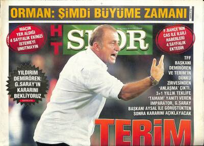 Haber Türk Gazetesi Spor Eki 22 Ağustos 2013 - Yıldırım Demirören G.Sarayın Kararını Bekliyoruz GZ124802 - 1