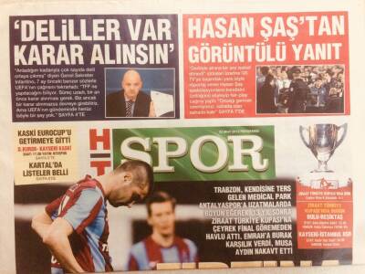 Haber Türk Gazetesi Spor Eki 22 Mart 2012 - Fırtına Komada 2-1 GZ40162 - 1