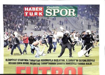 Haber Türk Gazetesi Spor Eki 23 Eylül 2013 - Futbol Teslim Oldu GZ116652 - 1