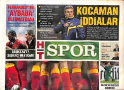 Haber Türk Gazetesi Spor Eki 23 Nisan 2013 - Efeste Vujacic Depremi - Beşiktaşta Sabancı Heyecanı GZ100238 - 2