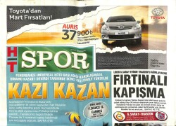 Haber Türk Gazetesi Spor Eki 25 Mart 2012 - Kara Kartal Yeni Başkanını Seçiyor GZ101032 - 1