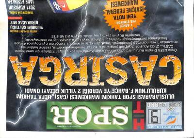 Haber Türk Gazetesi Spor Eki 29 Ağustos 2013 - Tulun Burak İçin Lazioyla Masada GZ107010 - 1