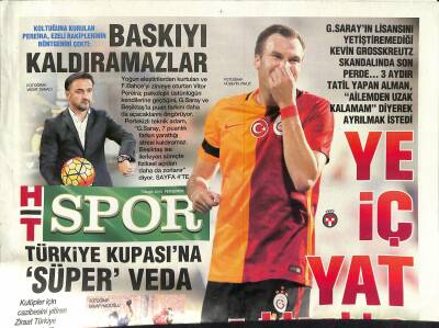 Haber Türk Gazetesi Spor Eki 3 Aralık 2015 - Mustafa Denizli Hamzaoğlunu Aradım Açmadı GZ124812 - 1