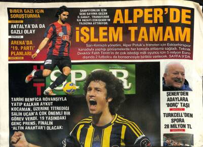 Haber Türk Gazetesi Spor Eki 30 Nisan 2013 - Cristian O Anı Ölene Dek Unutmam GZ107646 - 1
