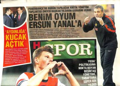 Haber Türk Gazetesi Spor Eki 4 Haziran 2013 - Benim Oyum Ersun Yanala GZ107752 - 1