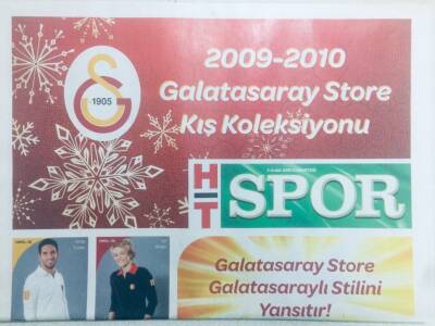 Haber Türk Gazetesi Spor Eki 5 Aralık 2009 - Beşiktaş Liderlik Şansını Kaybetti GZ40626 - 1