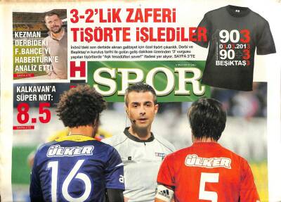 Haber Türk Gazetesi Spor Eki 5 Mart 2013 - Fatih Terimden Gaza Basın Uyarısı GZ100940 - 1