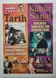 Haber Türk Tarih Eki 24 Nisan 2011 Ermeni İş Adamının İttihadçı Bakanı Tavassut Mektubu - GZ44518 - 1