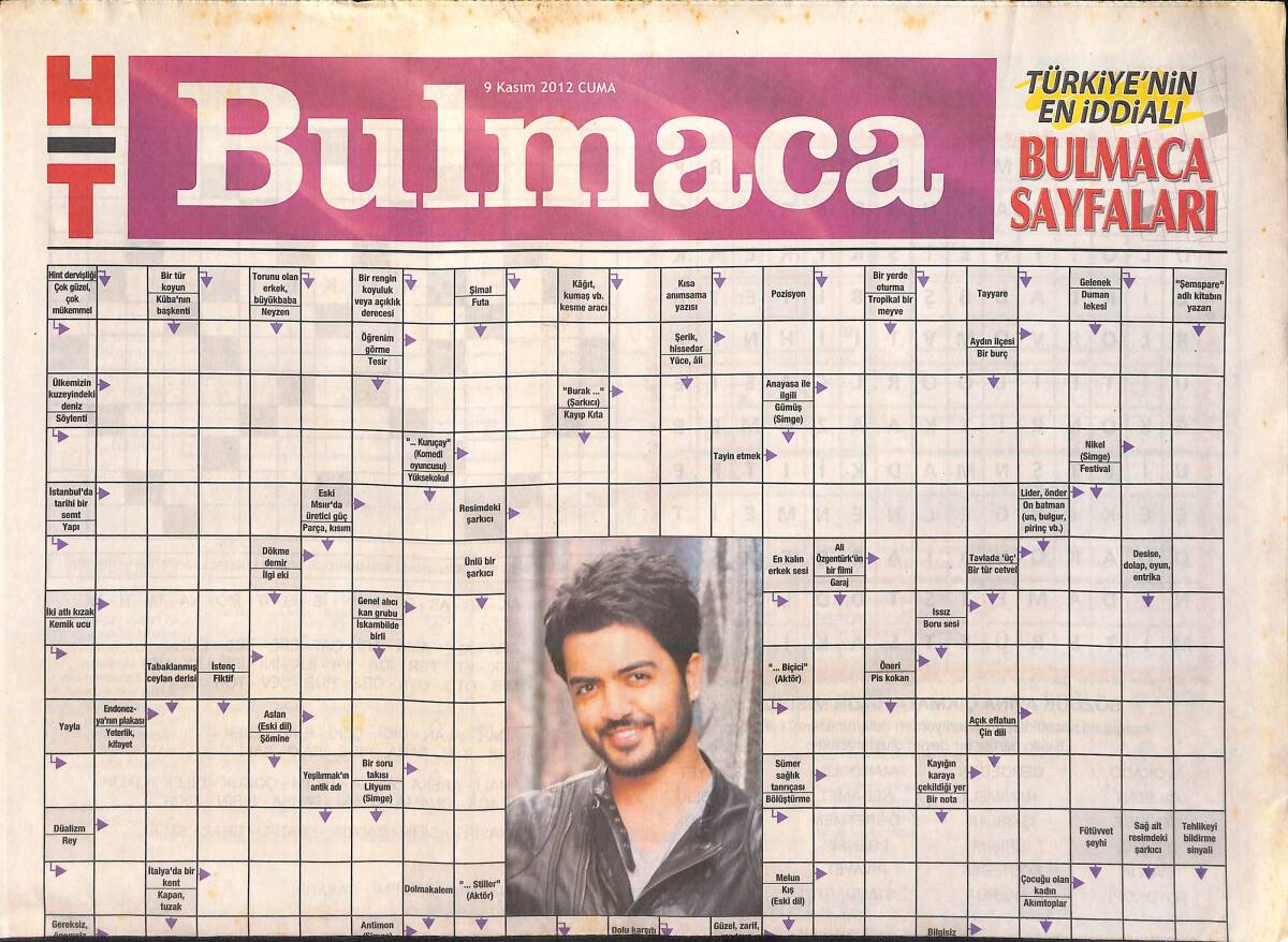 Habertürk Gazetesi Bulmaca Eki 9 Kasım 2012 GZ159770 - 1