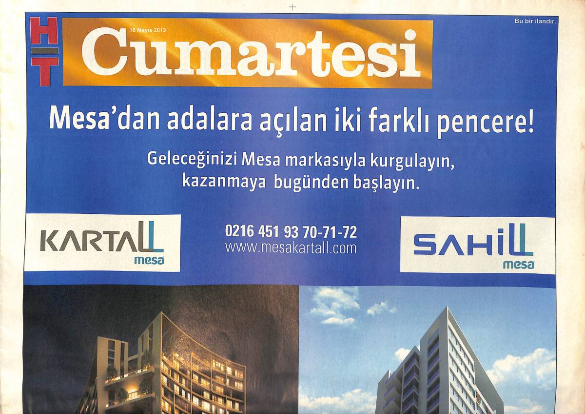 Habertürk Gazetesi Cumartesi Eki 18 Mayıs 2013 - Teresa Palmer: Hürrem'i Oynarım Lütfen Yapımcılara Söyleyin GZ154732 - 1