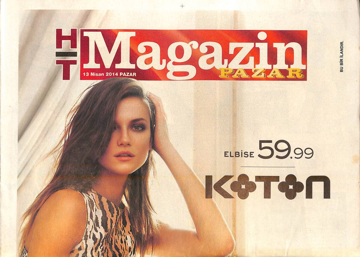 Habertürk Gazetesi Magazin Eki 13 Nisan 2014 - Sinemanın Yeni Rekortmeni Recep İvedik 4 GZ138518 - 1