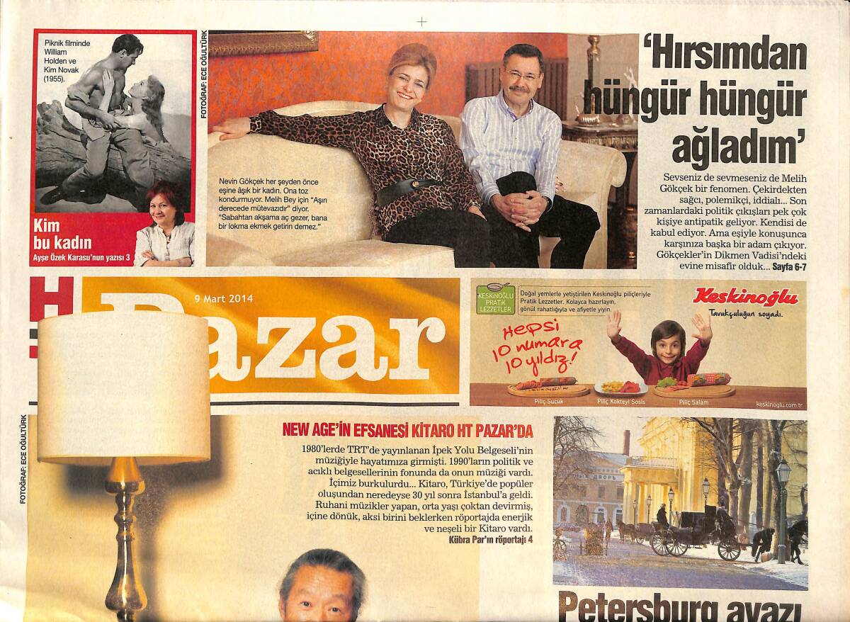 Habertürk Gazetesi Pazar Eki 9 Mart 2014 - Hitler'in Şirret Kadınları - Çocukları Öldüren Hemşireler GZ137077 - 1