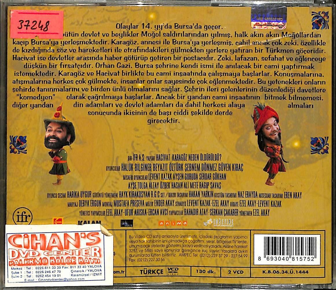 Hacivat Karagöz Neden Öldürüldü? VCD Film VCD14485 - 2