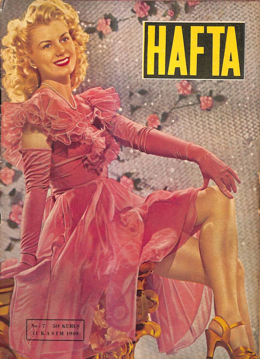 Hafta Dergisi 11 Kasım 1949 Sayı : 7 - Büyük Ata'nın Ölümünün 11. Yıldönümü NDR90804 - 1