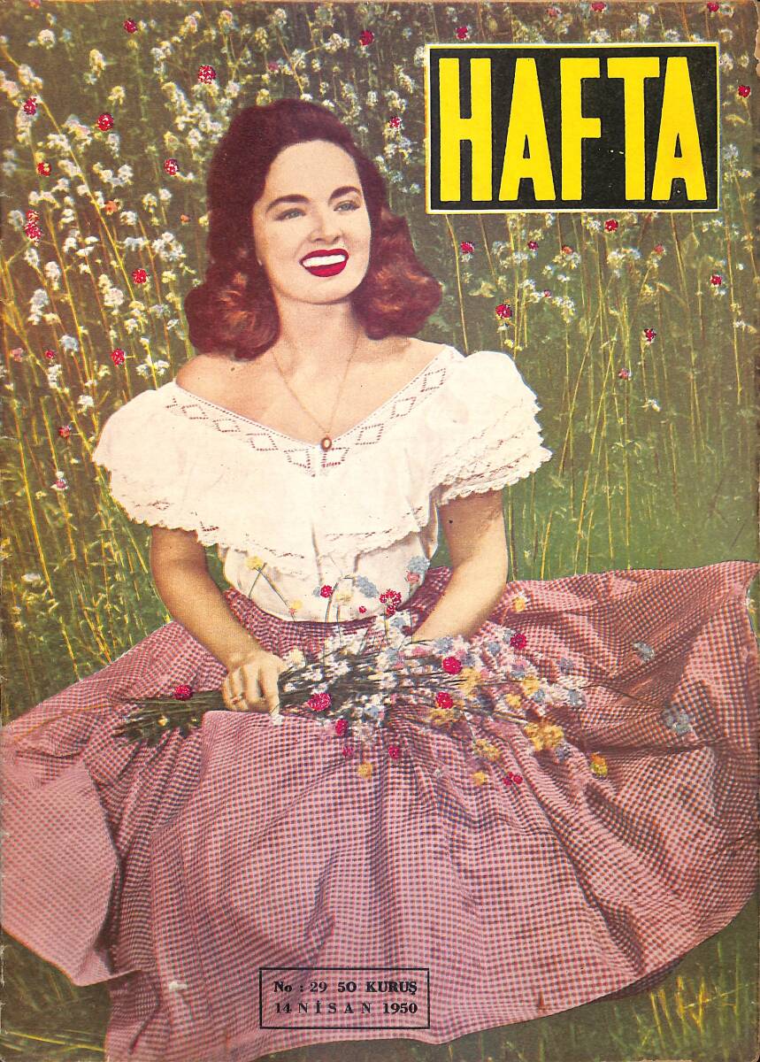 Hafta Dergisi 14 Nisan 1950 Sayı : 29 - Fevzi Çakmak'ı Kaybettik NDR90805 - 1