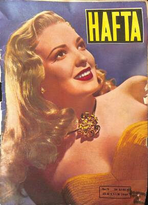 Hafta Dergisi 25 Kasım 1949 - Belçika Kralı Leopold, Kraliçe Elizabeth NDR84980 - 1