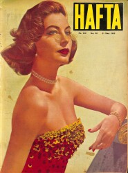 Hafta Dergisi Sayı 130 21 Mart 1952 - Kapak Ava Gardner NDR83819 - Gökçekoleksiyon