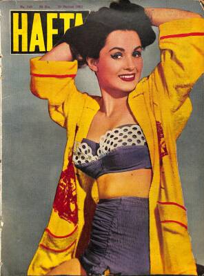HAFTA Dergisi Sayı143 20 HAZİRAN 1952 - Atom Bombası İnfilakı, Güzellik Kraliçesi Gelengül, Blendax Reklamı NDR77622 - 1