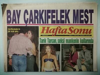 Hafta Sonu Gazetesi 10 Nisan 1992 Sibel Canın Başlattığı Moda Tam Gaz -GZ14961 - 1