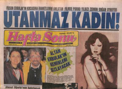 Hafta Sonu Gazetesi 16 Eylül 1988 - Türkan Şoray İle Hale Soygazi Arasındaki Sürtüşme, Hülya Koçyiğit, Bülent Ersoy GZ104083 - 1