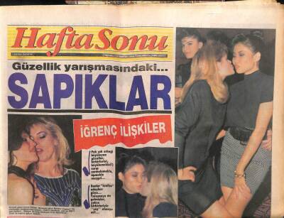 Hafta Sonu Gazetesi 2 Haziran 1989 - Orhan Gencebay İle Cüneyt Arkının Ortak Özellikleri GZ104102 - 1