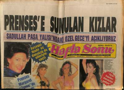 Hafta Sonu Gazetesi 21 Ağustos 1987 - Doğum Günü Hediyesi GZ58496 - 1
