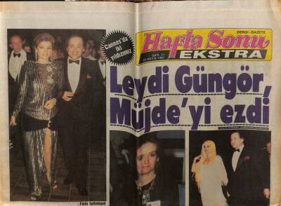 Hafta Sonu Gazetesi 22 Mayıs 1987 - Leydi Güngör Müjde Arı Ezdi GZ58508 - 1