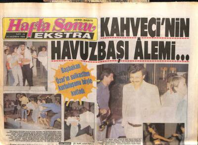 Hafta Sonu Gazetesi 24 Haziran 1988 - Sezen Aksunun Bakan Beyi Çarptığı Gece GZ104088 - 1