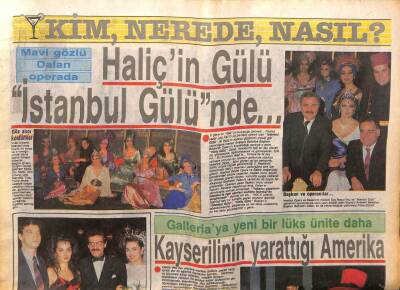 Hafta Sonu Gazetesi 24 Şubat 1989 - Ahu Tuğbanın Eski Sevgilisiyle Harika Avcı Yakalandı GZ104114 - 1