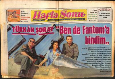 Hafta Sonu Gazetesi 27 Haziran 1975 - Türkan Şoray Fantoma Bindi GZ104070 - 1