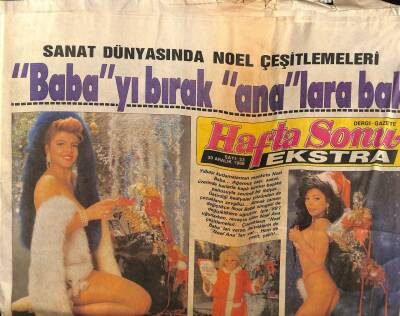 Hafta Sonu Gazetesi 30 Aralık 1988 - Türkan Şoraya Geçmiş Olsun GZ58527 - 1