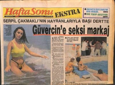 Hafta Sonu Gazetesi 30 Haziran 1989 - Zeki Mürenin Sert Günleri GZ104099 - 1