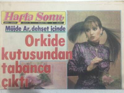 Hafta Sonu Gazetesi 8 Şubat 1980 - Ajdaya Moral Yağıyor,Müjde Ar Dehşet İçinde GZ50898 - 1