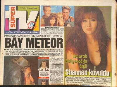 Haftalık Televizyon Gazetesi 8 Mayıs 1993 - Nükhet Duru Sulukalede - Seden Gürele Ekran Yasak GZ128043 - 1